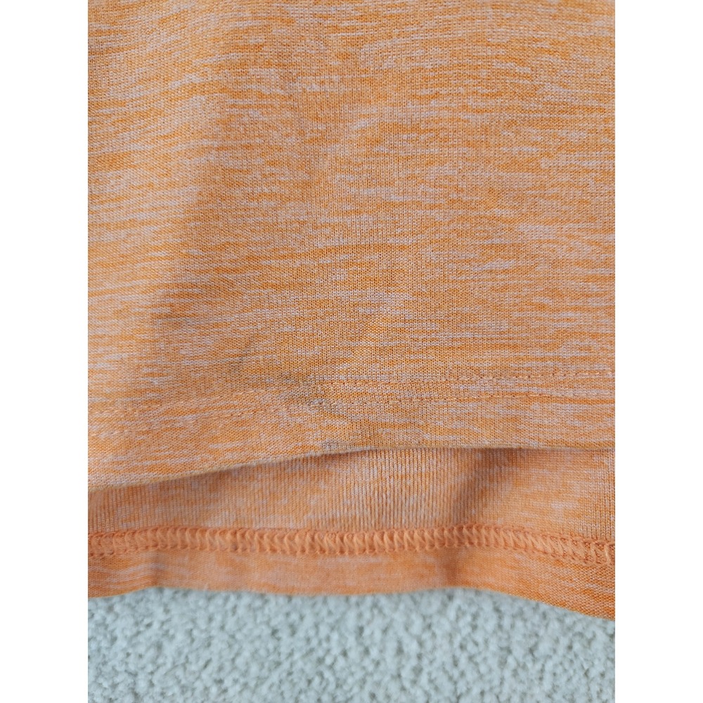 Women's North Face Long Sleeve Peach 1/4 Zip Pullover Size Medium - Picture 7 of 9